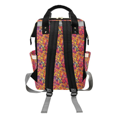 Splatter Print Design LKS303 Diaper Bag Backpack