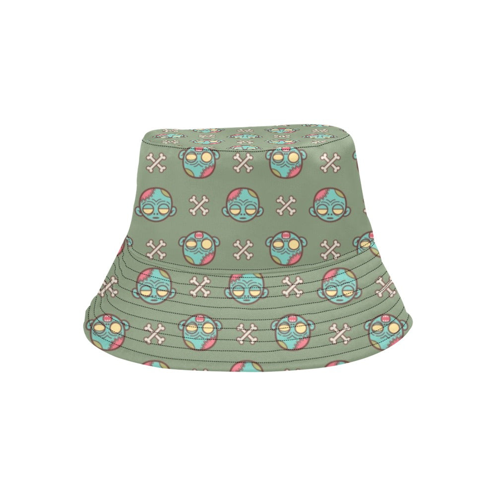 Zombie Print Design LKS301 Unisex Bucket Hat