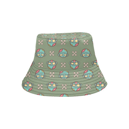 Zombie Print Design LKS301 Unisex Bucket Hat