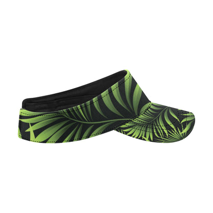 Palm Leaves Pattern Print Design PL07 Unisex Sun Visor