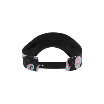 Paisley Pink Design Mandala Print Unisex Sun Visor