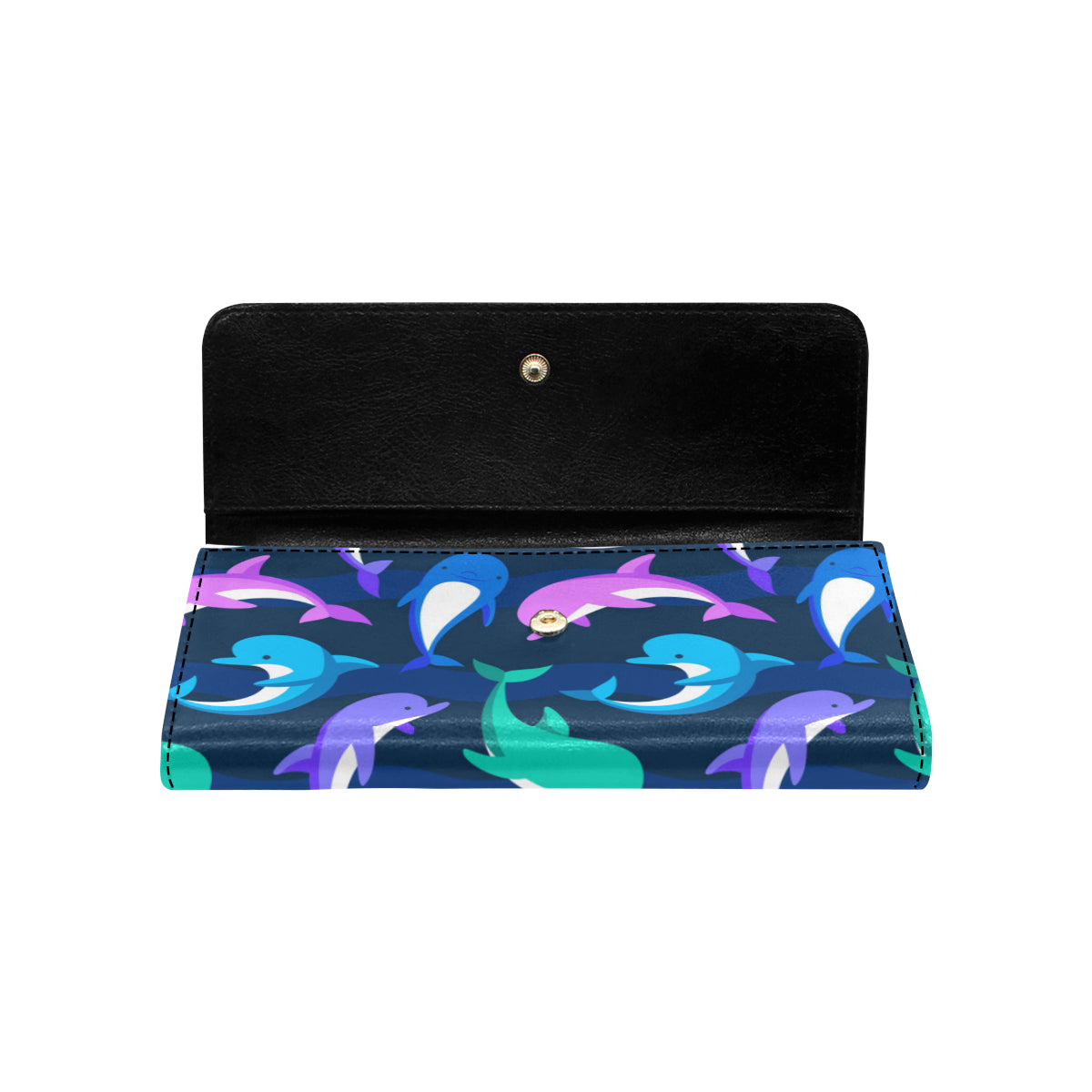 Dolphin Baby Women's Trifold Wallet