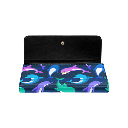 Dolphin Baby Women's Trifold Wallet