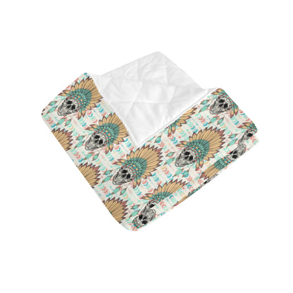 Boho Pattern Print Design 04 Premium Quilt