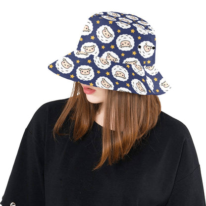 Sheep Print Design LKS402 Unisex Bucket Hat