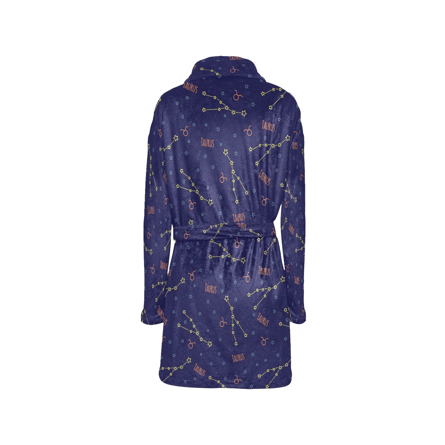 Taurus Print Design LKS301 Women's Fleece Robe
