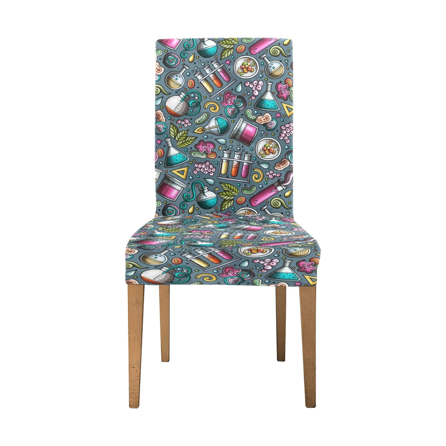 Science Print Design LKS304 Dining Chair Slipcover