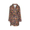 Thanksgiving Print Design LKS305 Women's Fleece Robe