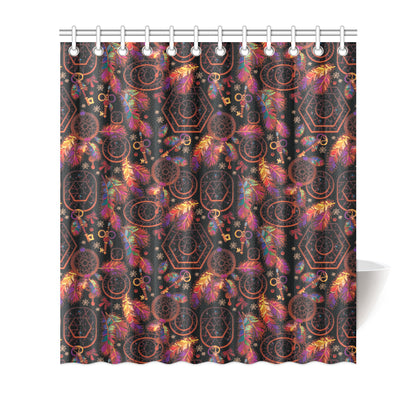 Dream catcher native american Shower Curtain