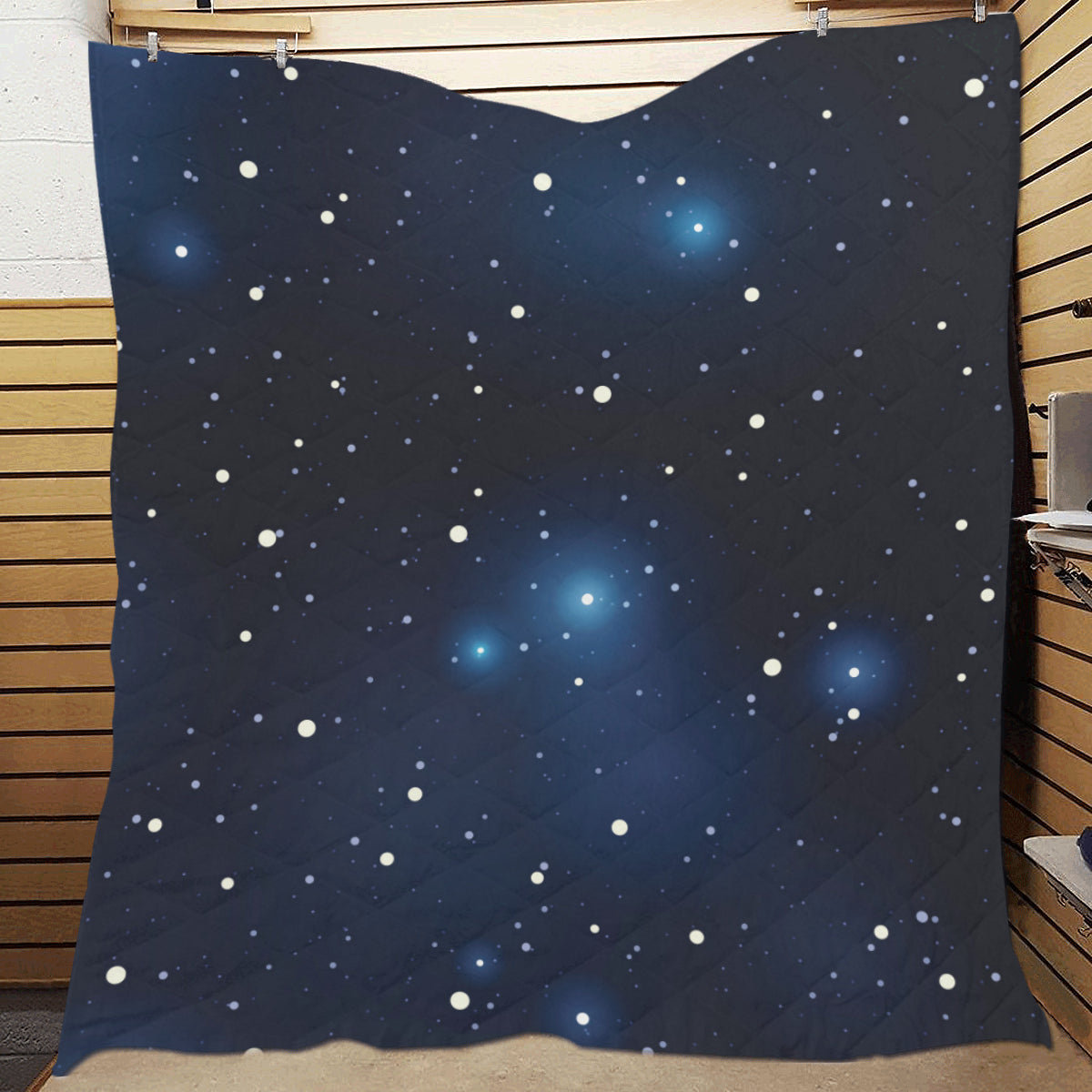 Night sky Pattern Print Design A02 Premium Quilt