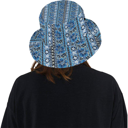 Hawaiian Themed Pattern Print Design H012 Unisex Bucket Hat