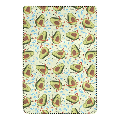 Avocado Pattern Print Design AC02 Women's Trifold Wallet