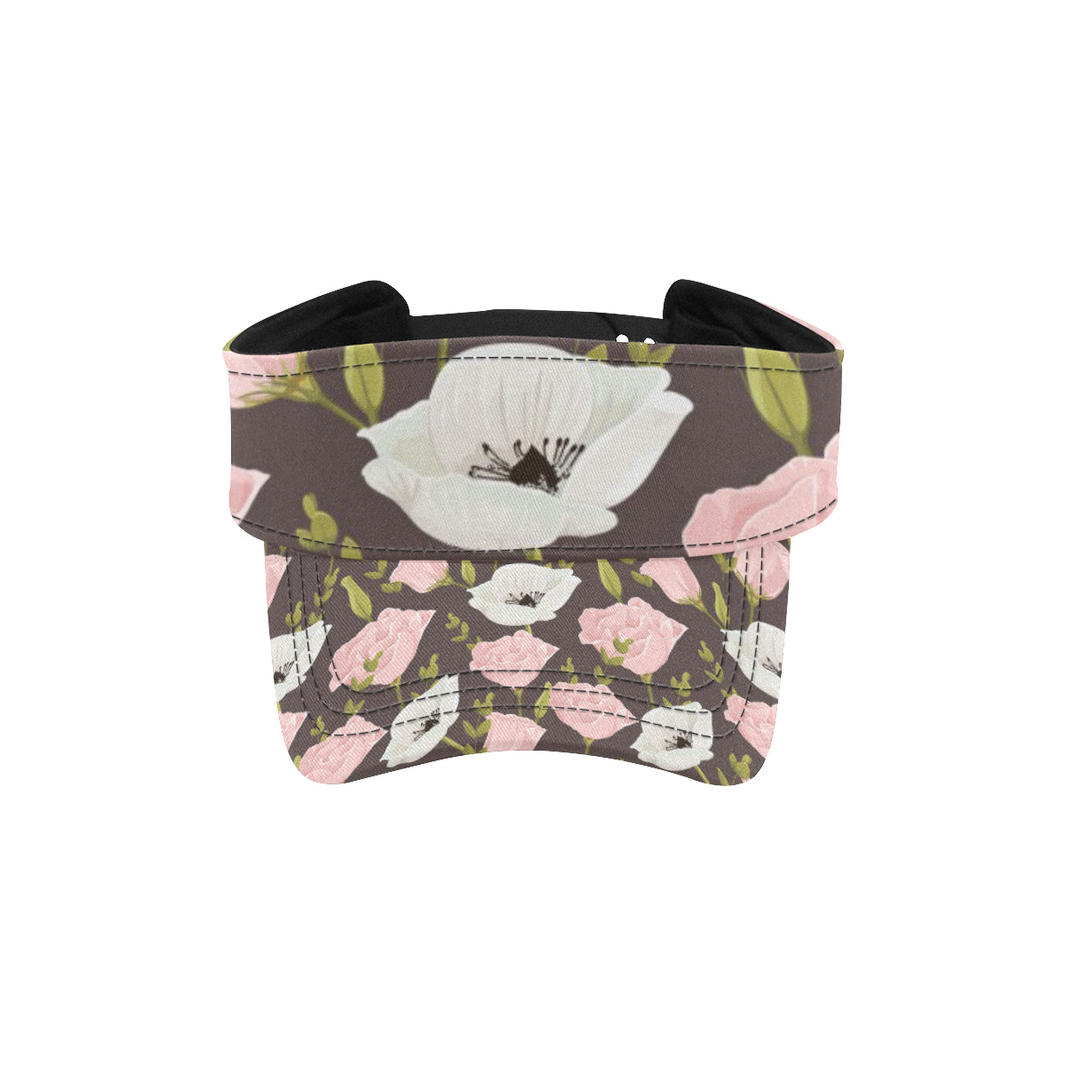 Anemone Pattern Print Design AM011 Unisex Sun Visor