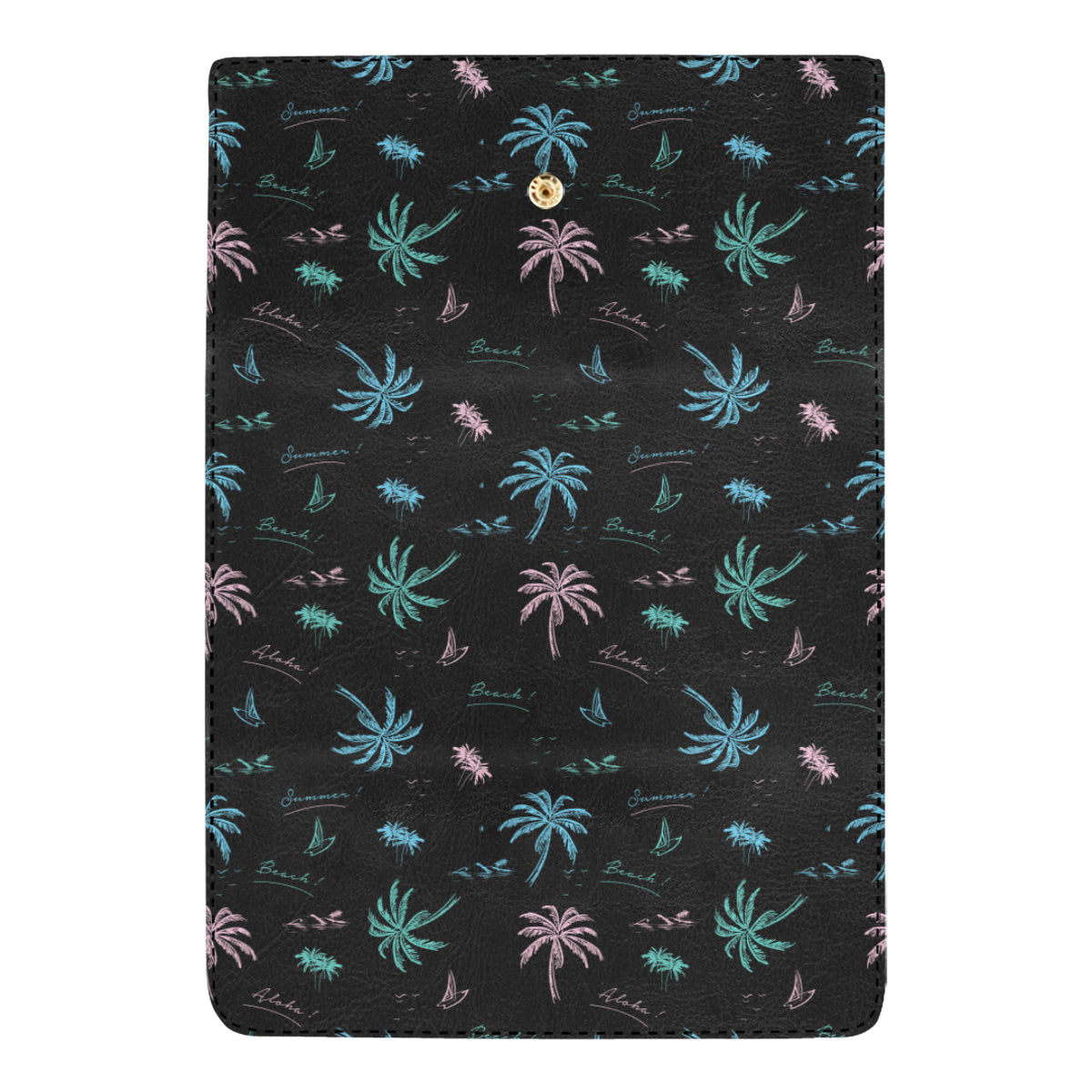 Aloha Hawaii Pattern Print Design 03 Women's Trifold Wallet