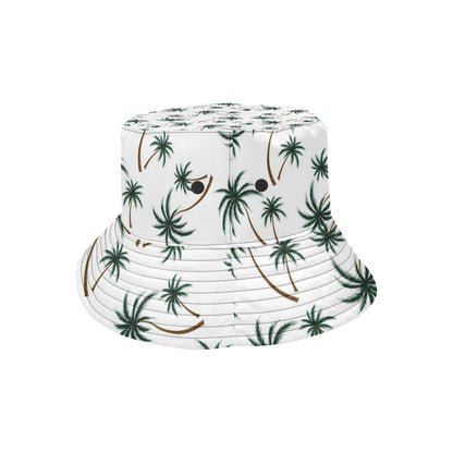Palm Tree Pattern Print Design PT07 Unisex Bucket Hat