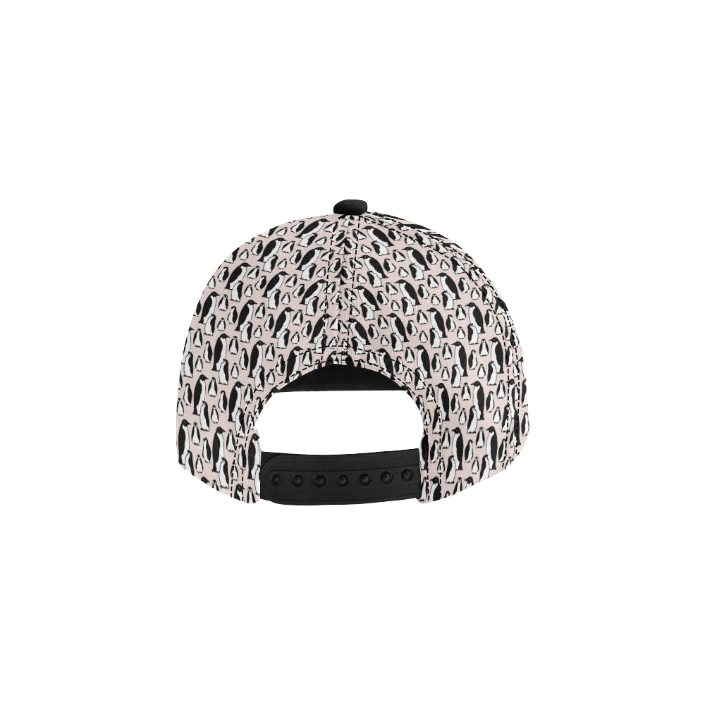Penguin Themed Snapback Cap