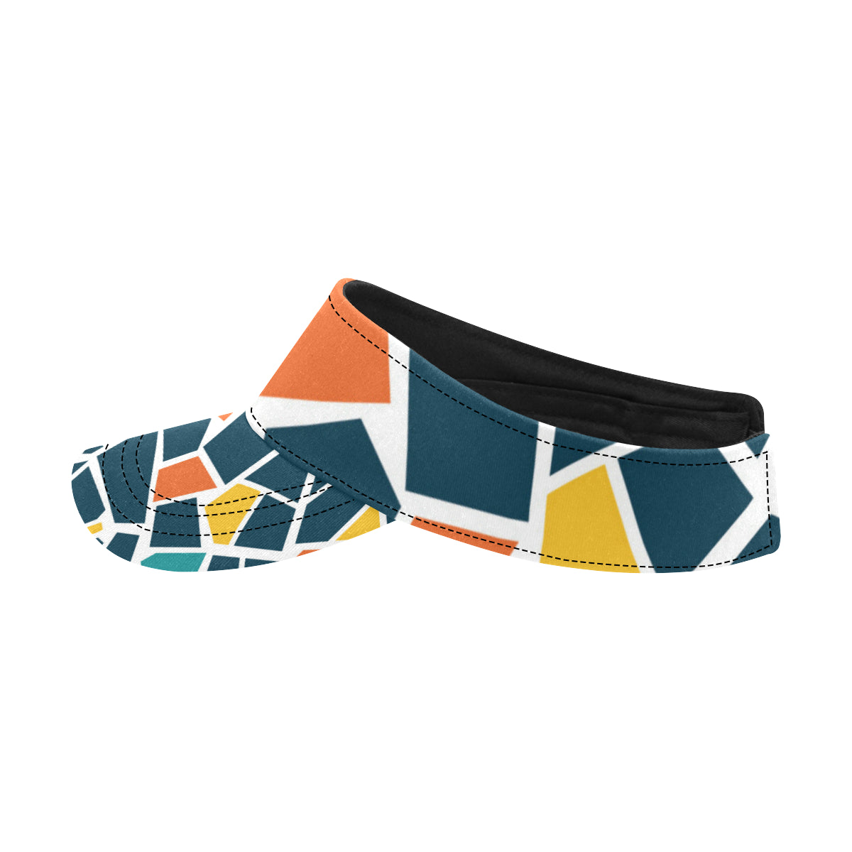 Mosaic Pattern Print Design 02 Unisex Sun Visor
