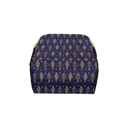 Nutcracker Pattern Print Design A05 Diaper Bag Backpack