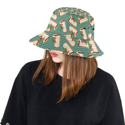 Cheesecake Pattern Print Design CK02 Unisex Bucket Hat