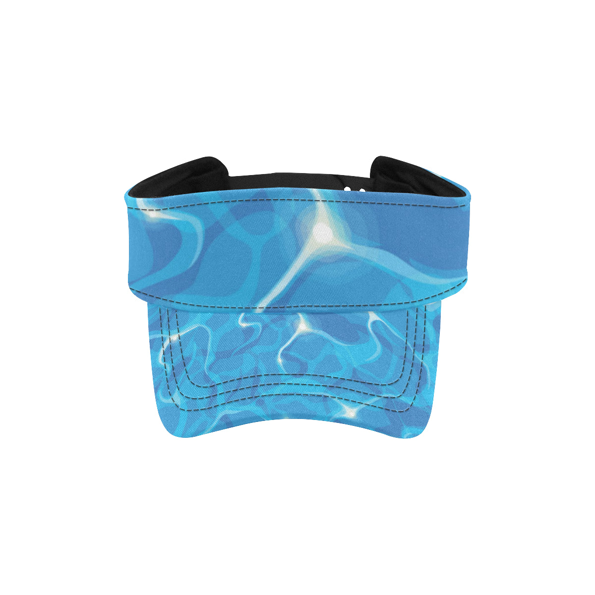 Ocean Reflex Pattern Print Design A02 Unisex Sun Visor
