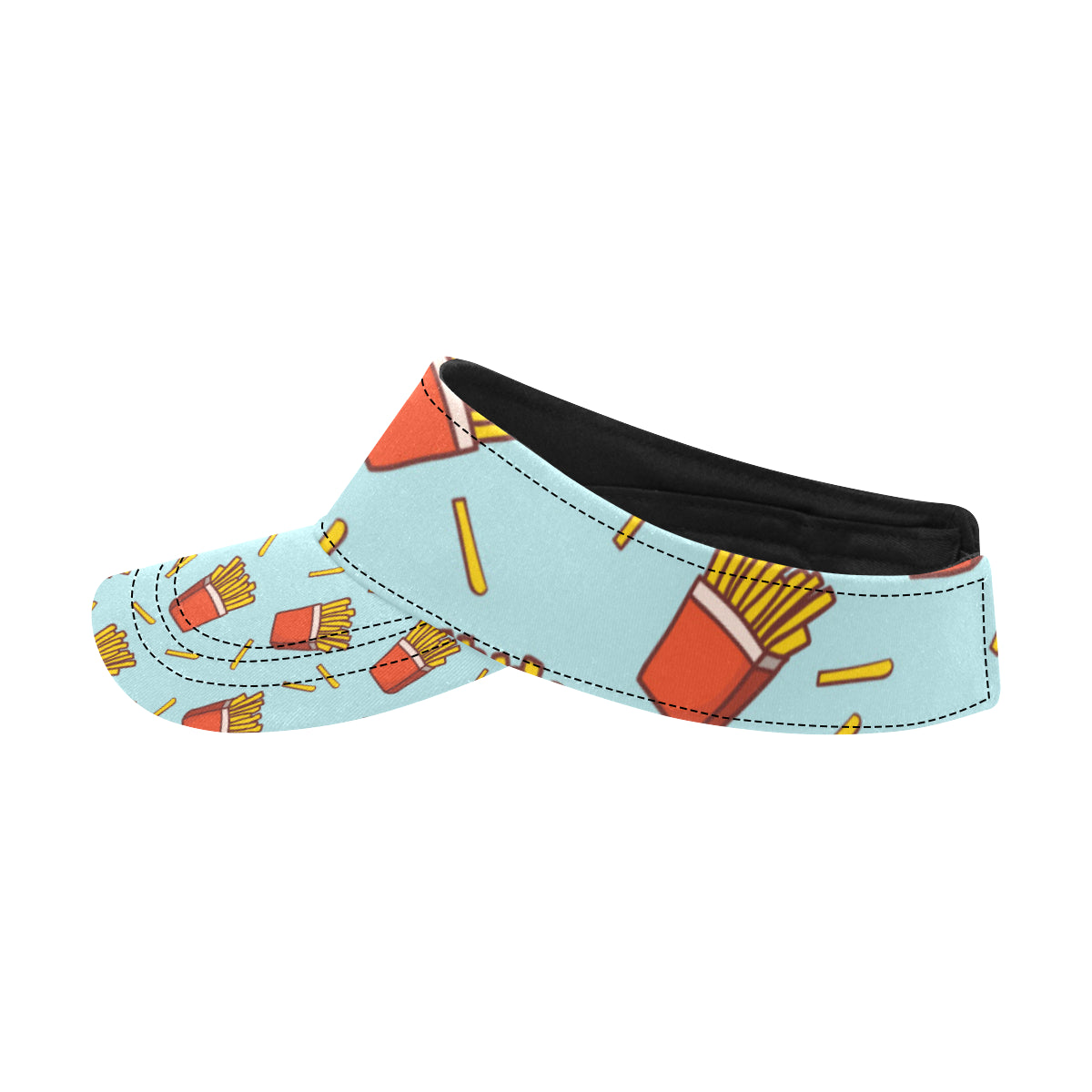 French Fried Pattern Print Design 02 Unisex Sun Visor