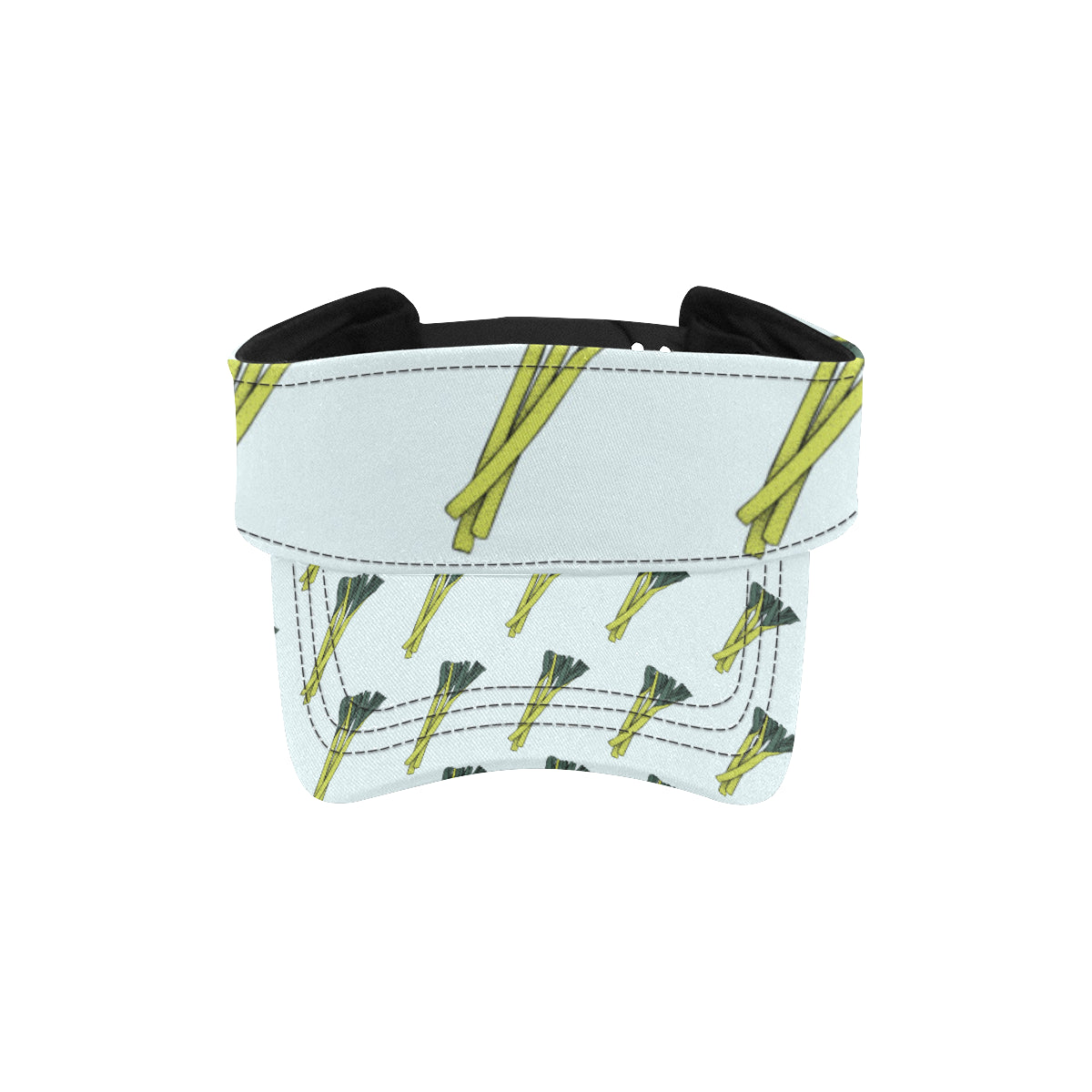 Leek Pattern Print Design 03 Unisex Sun Visor