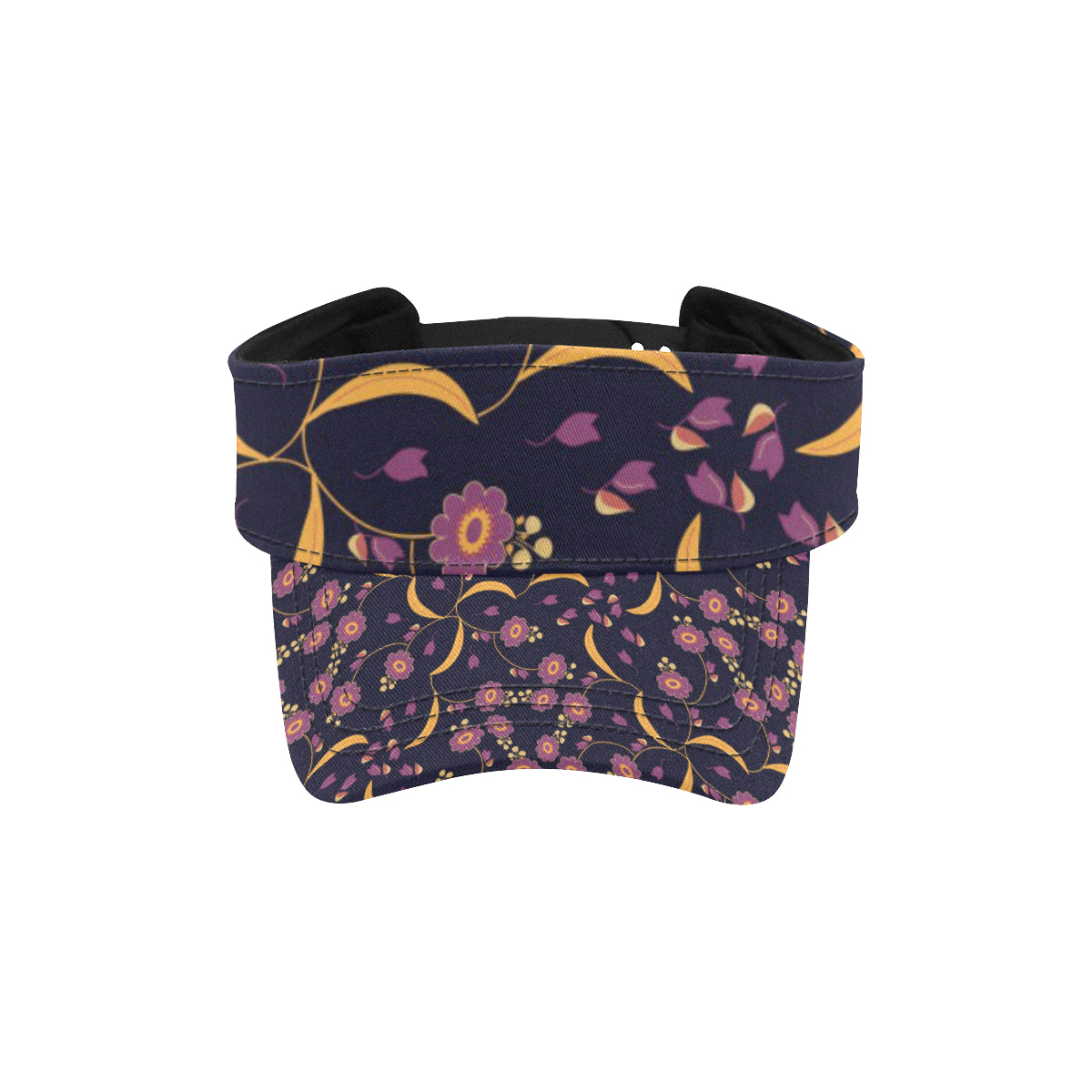 Anemone Pattern Print Design AM012 Unisex Sun Visor
