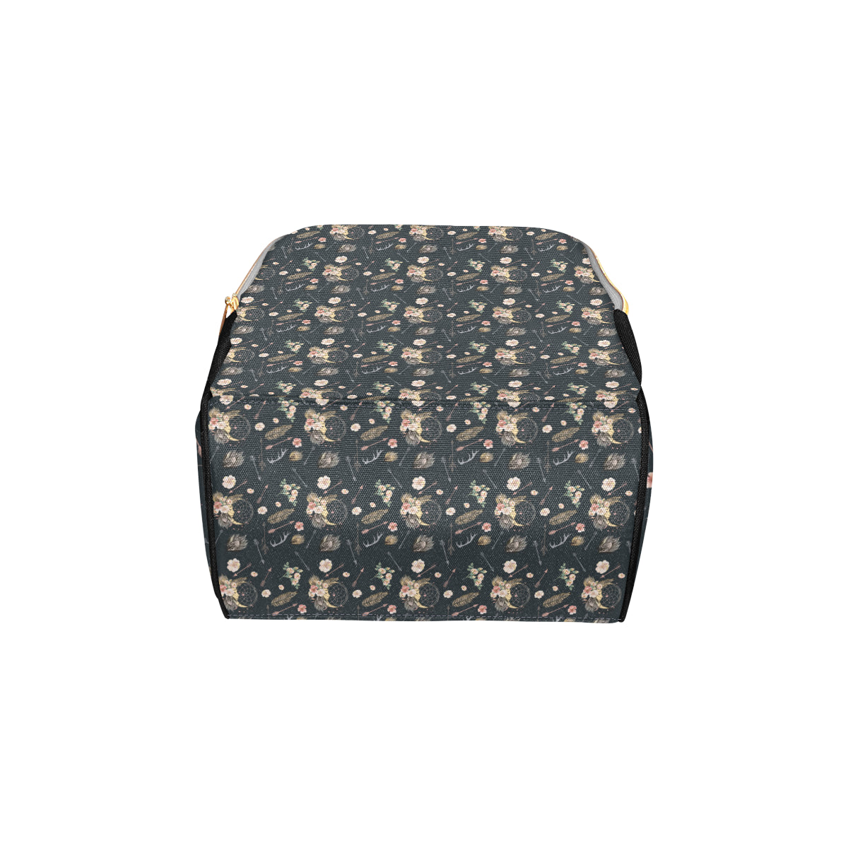 Bohemian Pattern Print Design 09 Diaper Bag Backpack