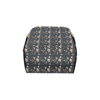 Bohemian Pattern Print Design 09 Diaper Bag Backpack