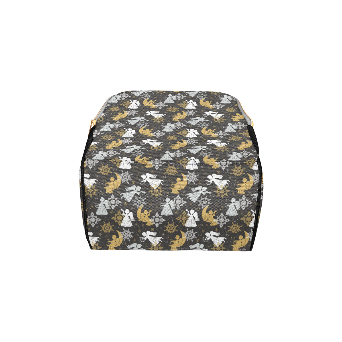 Angel Pattern Print Design 04 Diaper Bag Backpack