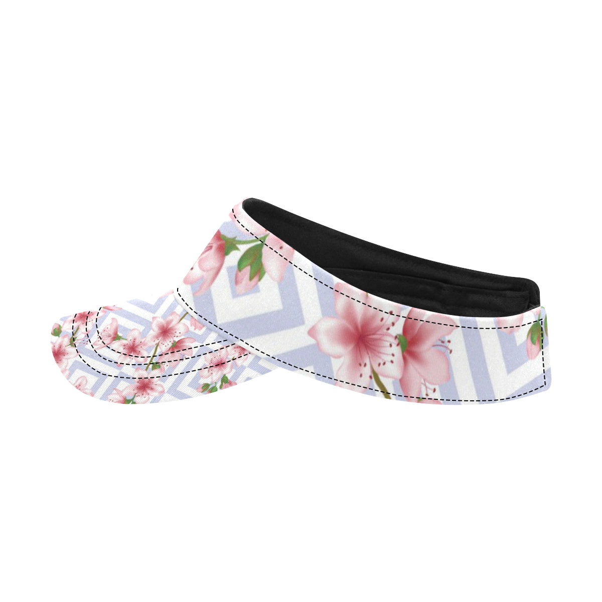 Cherry Blossom Pattern Print Design CB07 Unisex Sun Visor