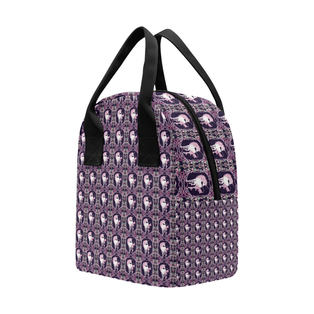 Unicorn Fantastic Flower Insulated Lunch Bag