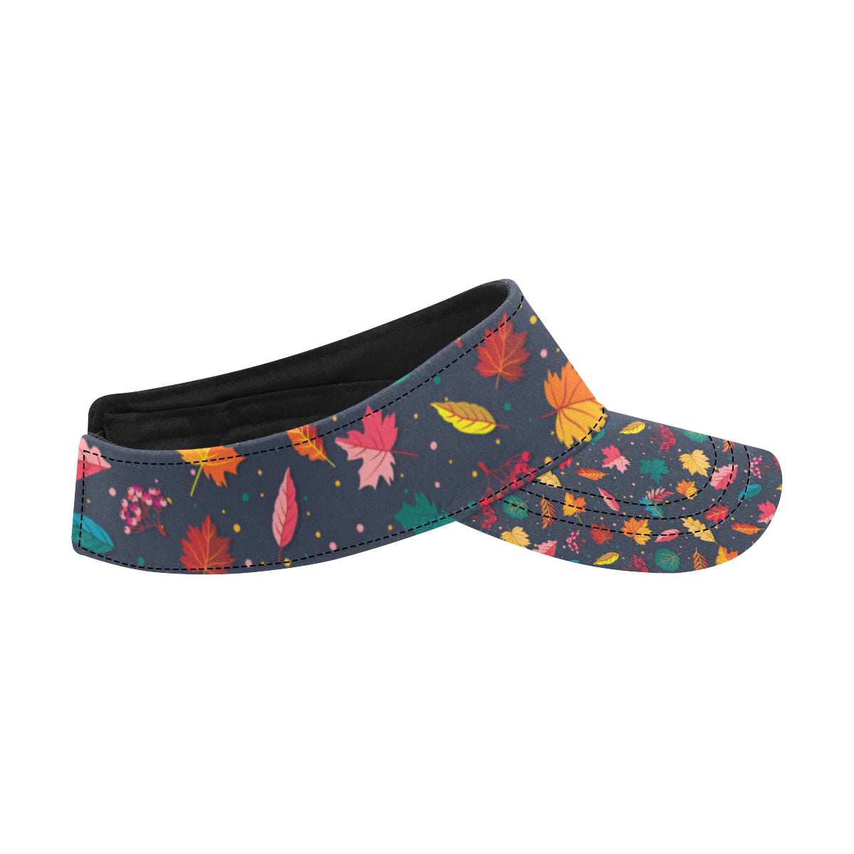 Elm Leave Colorful Print Pattern Unisex Sun Visor