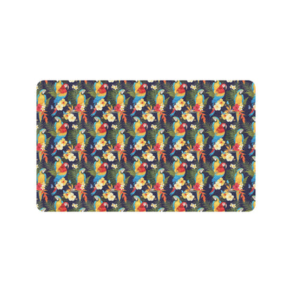 Parrot Themed Design Rubber Doormat