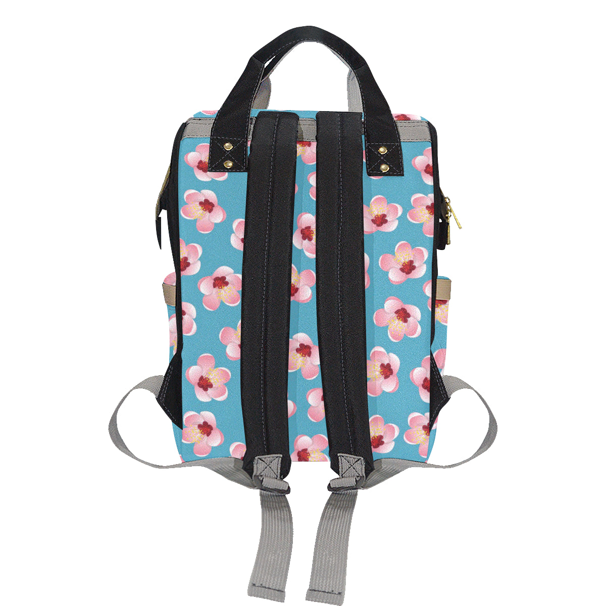 Cherry Blossom Pattern Print Design CB09 Diaper Bag Backpack