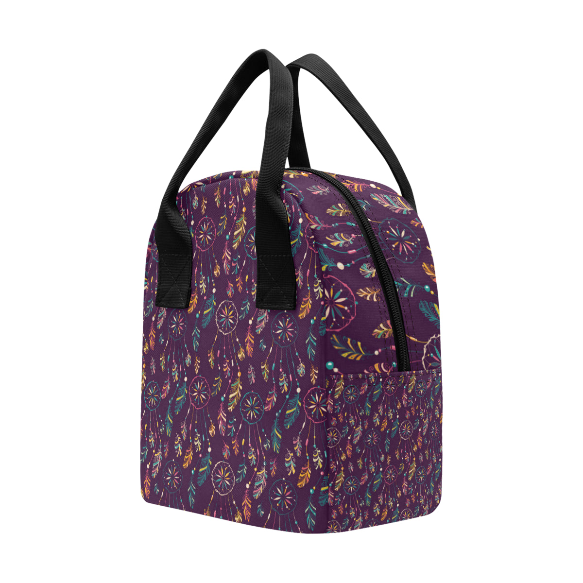 Dream Catcher Boho Design Insulated Lunch Bag