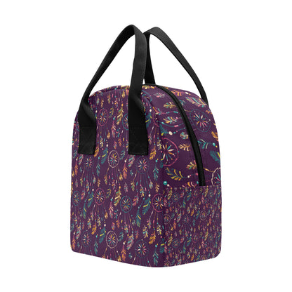 Dream Catcher Boho Design Insulated Lunch Bag