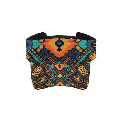 Kente Pattern Print Design 04 Unisex Sun Visor