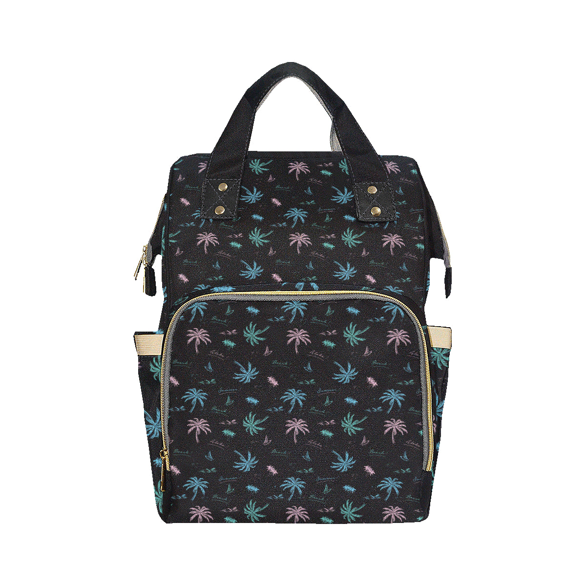 Aloha Hawaii Pattern Print Design 03 Diaper Bag Backpack