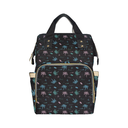 Aloha Hawaii Pattern Print Design 03 Diaper Bag Backpack