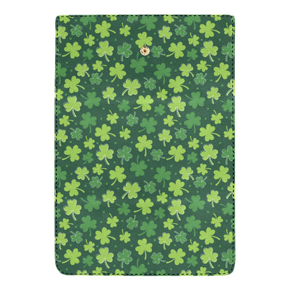 Clover  Pattern Print Design 02 Women's Trifold Wallet