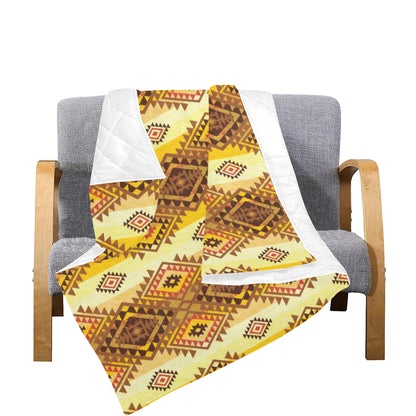 Native Pattern Print Design A09 Premium Quilt