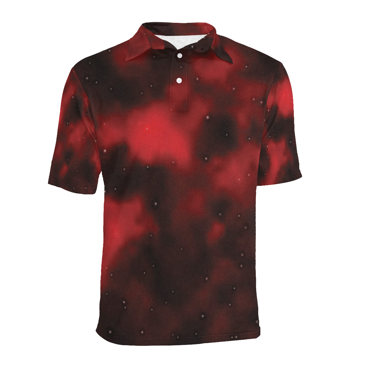 Nebula Pattern Print Design A03 Men Polo Shirt