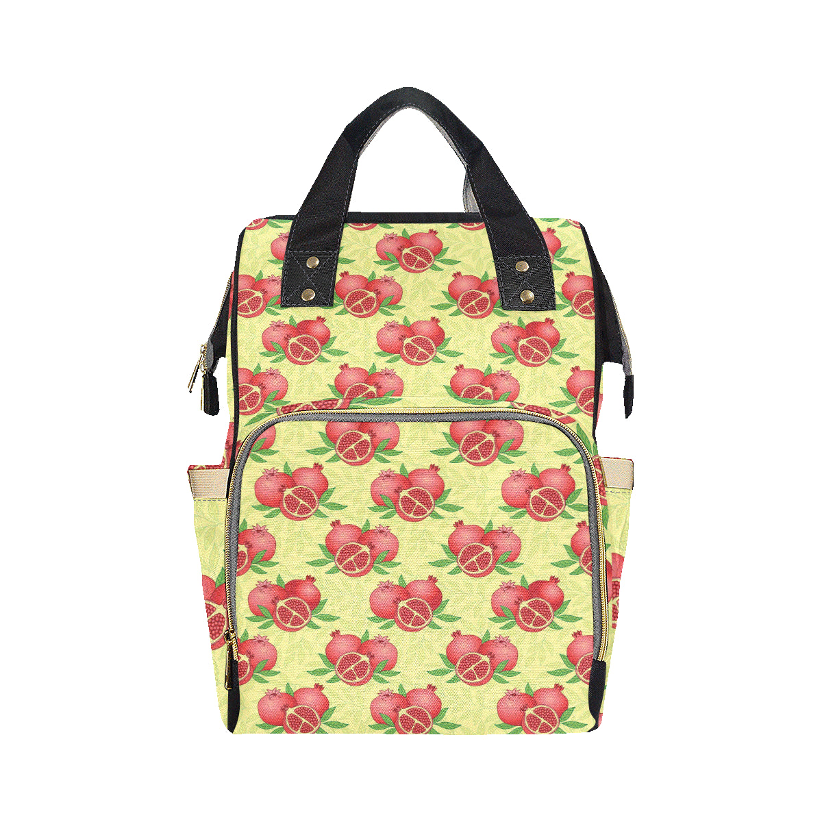 Pomegranate Pattern Print Design PG07 Diaper Bag Backpack
