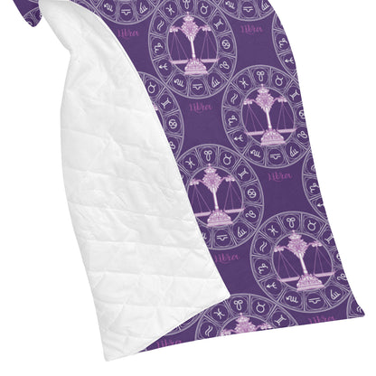 Libra Pattern Print Design 03 Premium Quilt