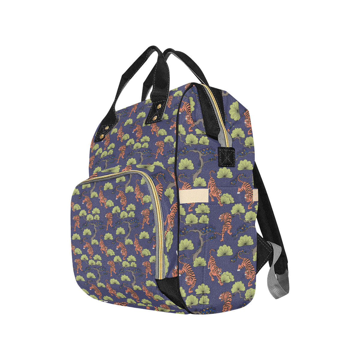 Tiger Pattern Japan Style Diaper Bag Backpack