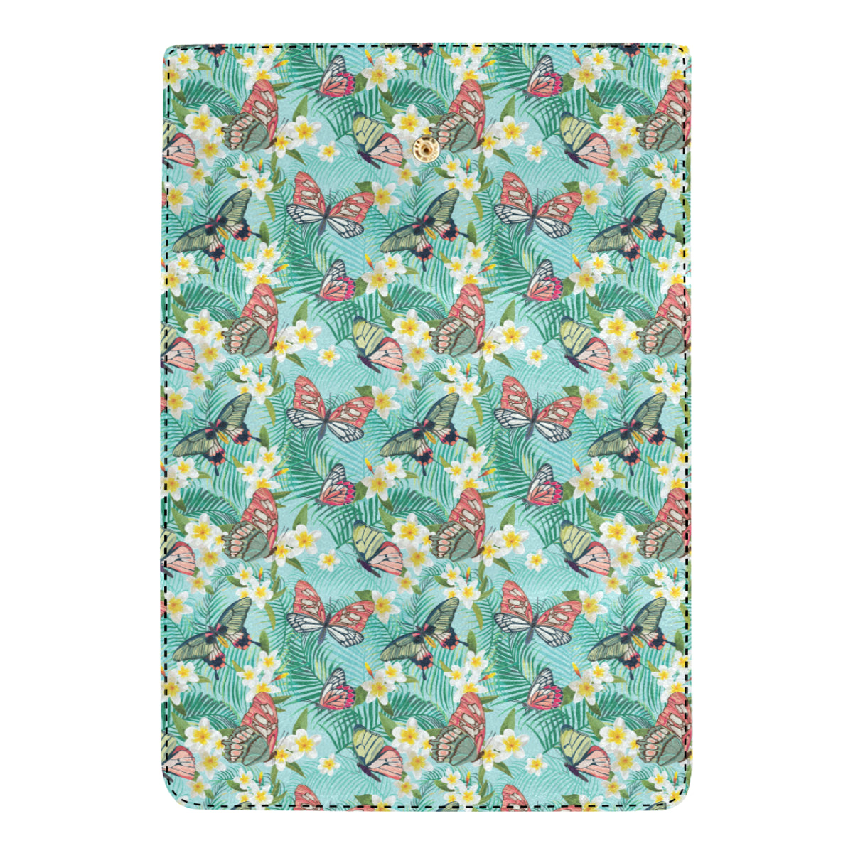 Butterfly Pattern Print Design 09 Women's Trifold Wallet