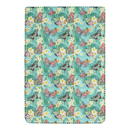 Butterfly Pattern Print Design 09 Women's Trifold Wallet