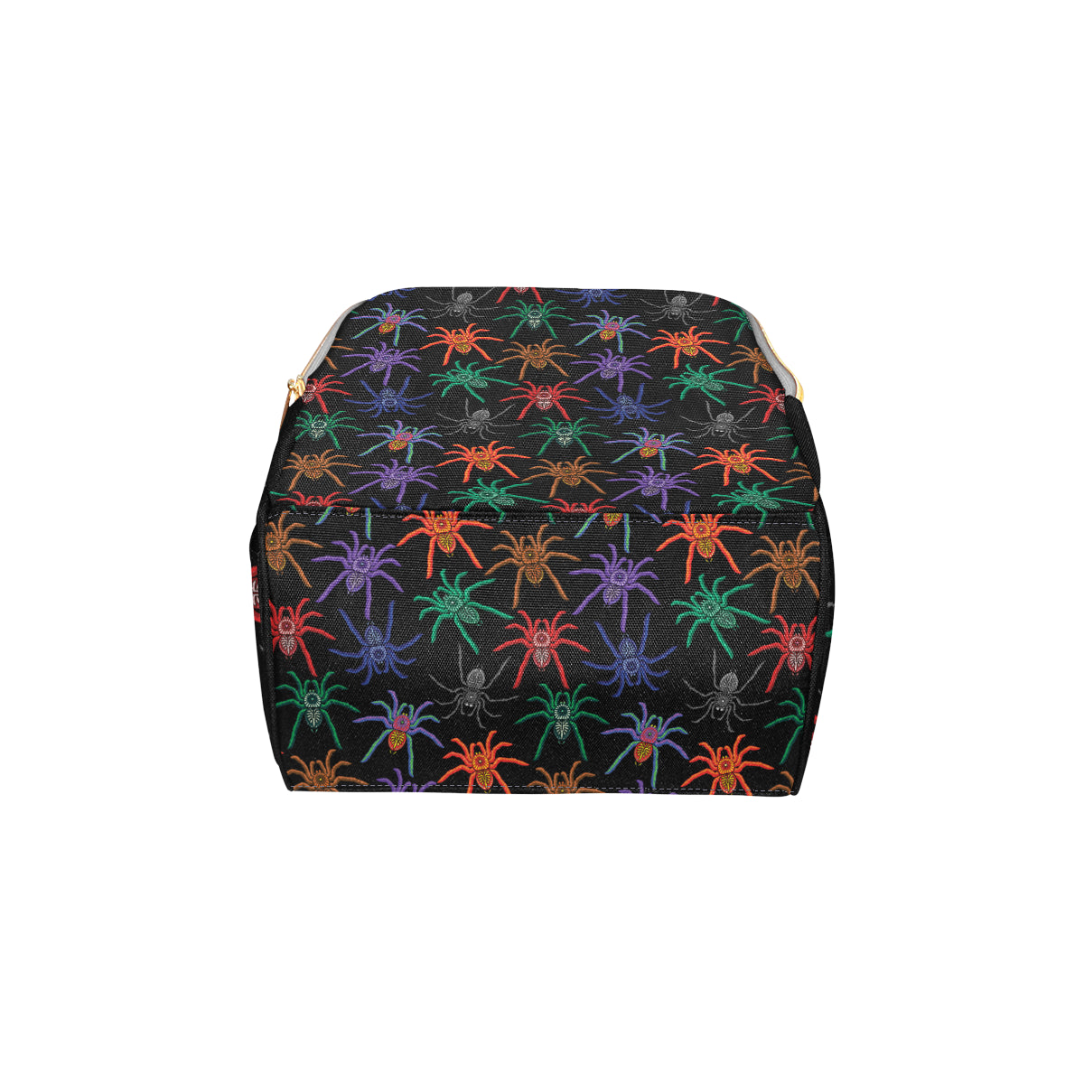 Tarantula Neon Color Pattern Print Design 03 Diaper Bag Backpack