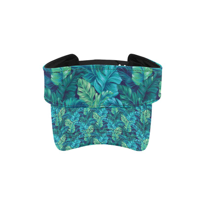 Banana Leaf Pattern Print Design 06 Unisex Sun Visor